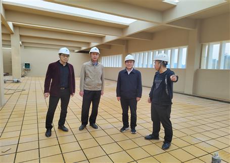 廖立波、何勇到項(xiàng)目開展一季度暨復(fù)工復(fù)產(chǎn)綜合大檢查